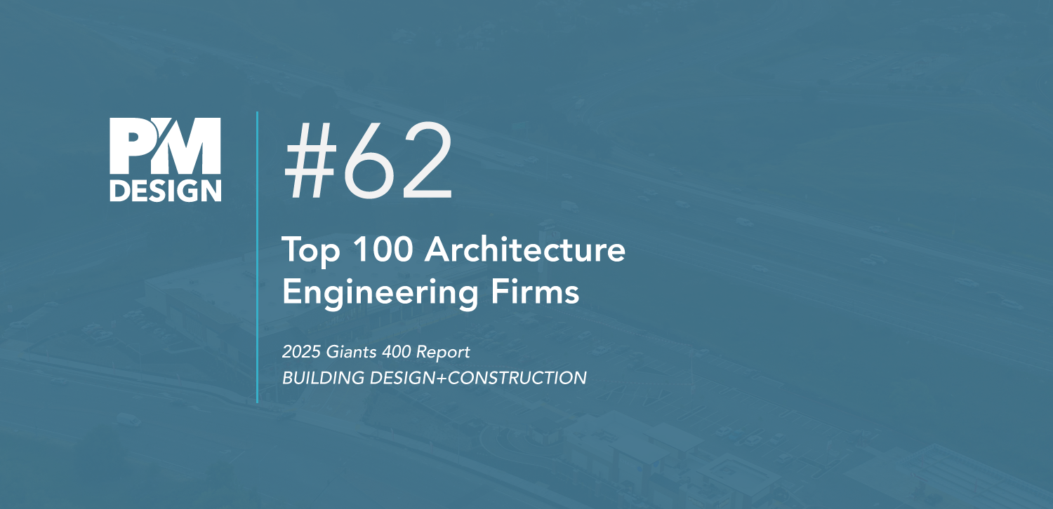 PM Design Group Debuts on BD+C’s 2025 Giants 400 Report